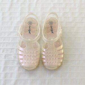 Cat & Jack Iridescent Sandals • Toddler Size 10